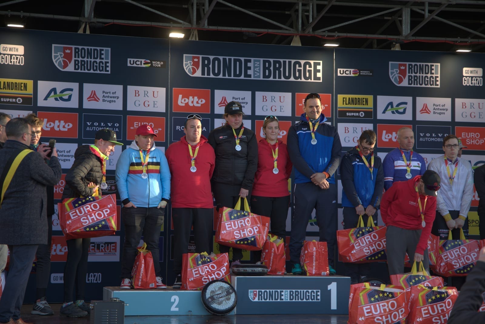 Ronde van Brugge 2026 - atleten in actie