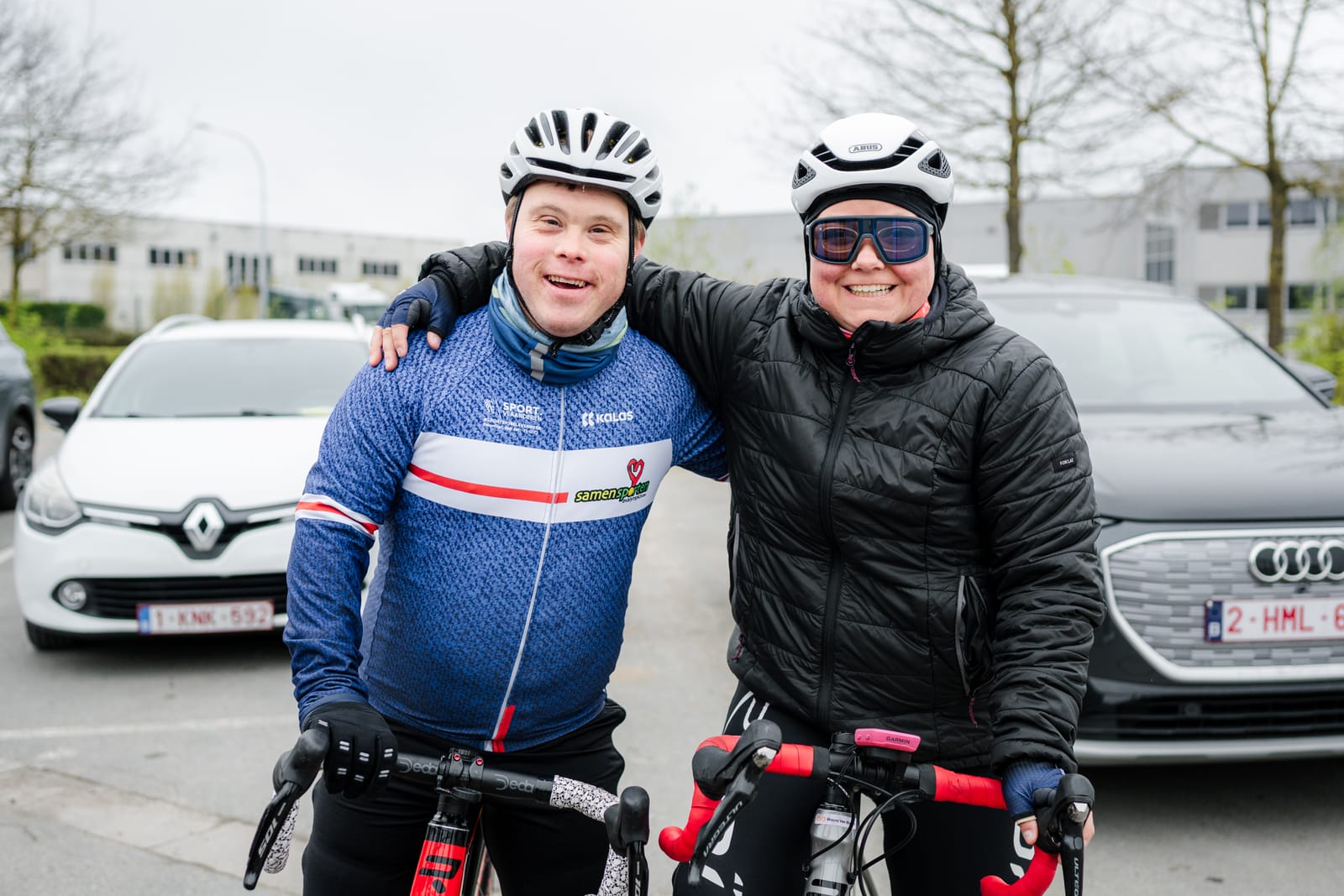 Ronde van Vlaanderen 2026 - groepsfoto Special Olympics renners